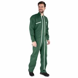 Lafont - Combinaison de travail double fermeture à glissière BRAVE Vert Bouteille Taille XL - XL vert 3122455948267_0