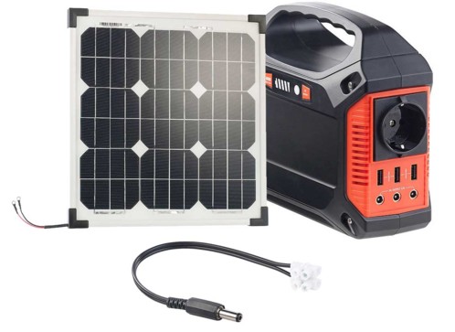 Nx2458-901 - batterie nomade 42 ah avec panneau solaire - revolt - 20 w / 230 v_0