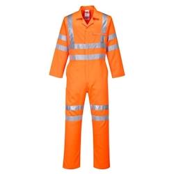 Portwest - Combinaison de travail en polycoton HV RIS Orange Taille 3XL - XXXL orange 5036108057979_0