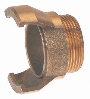 Raccord pompier bronze mâle sans verrou : 26/34 - 300746_0