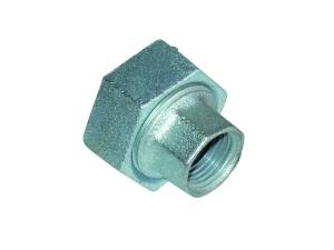 Raccord Vitefer galva court femelle avec écrou de serrage - acier ou fonte malléable - jusqu'à 16 bar et 110°C_0