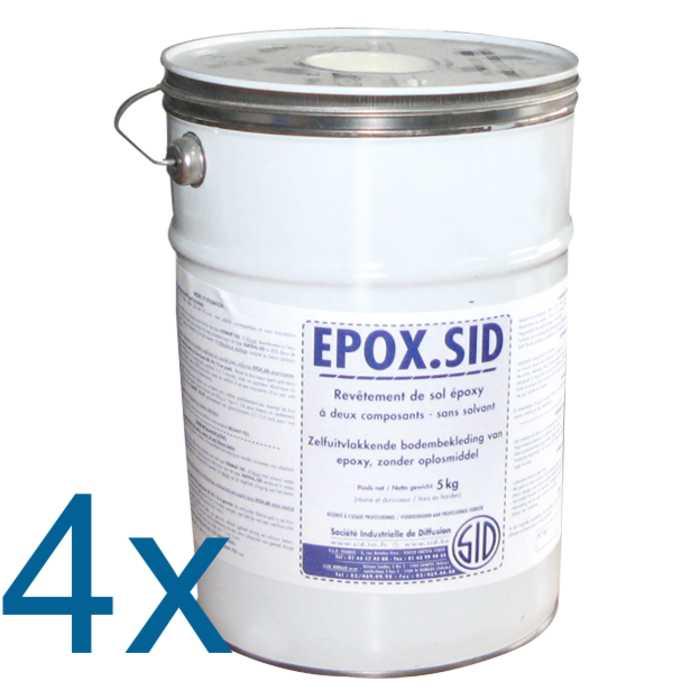 Revêtement sol epoxy auto-lissant sans solvant epox.sid