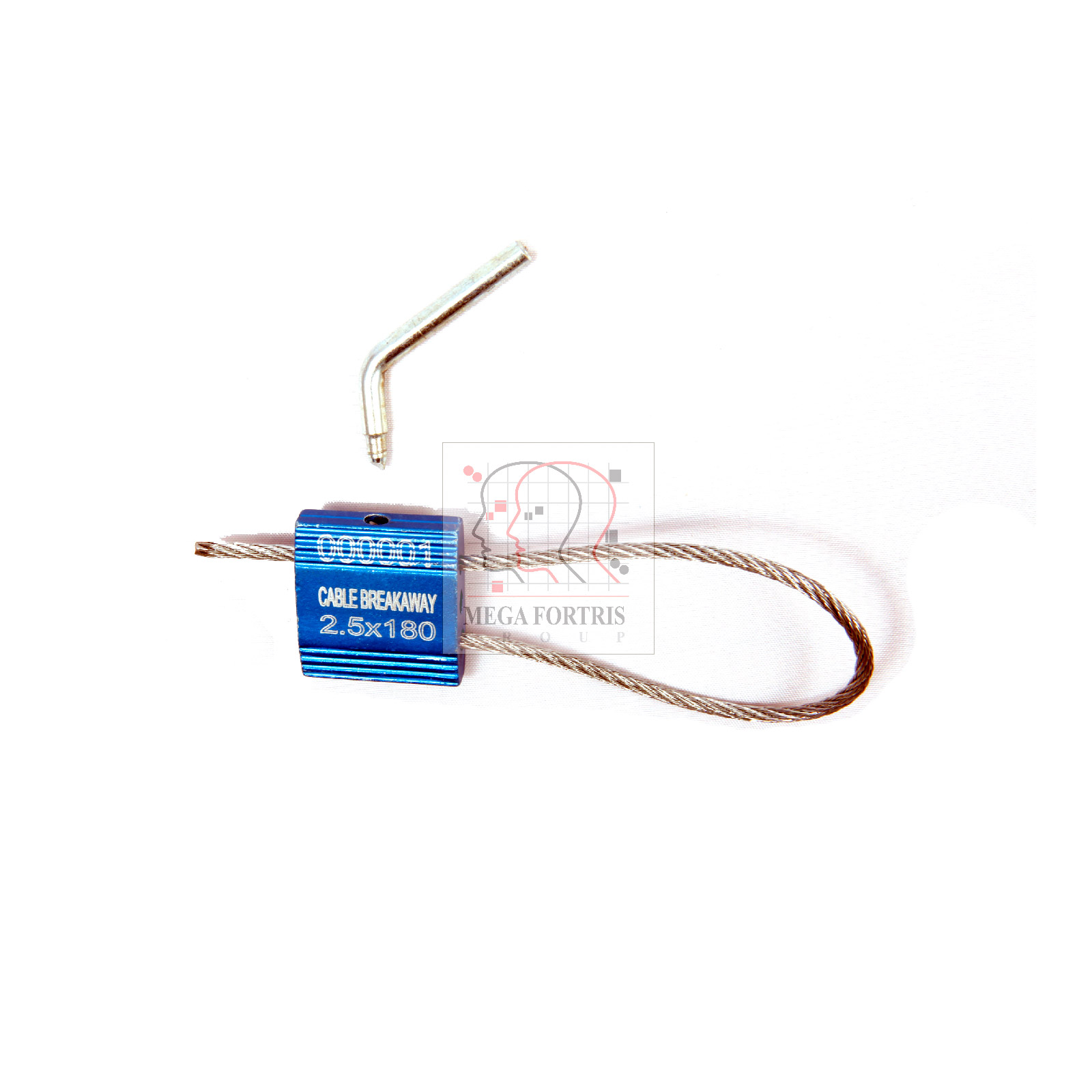 Scellé de sécurité câble - système auto-cassant pour sécurisation longue durée_0