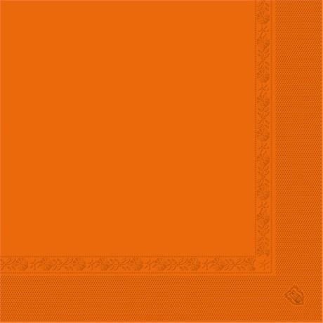 SERVIETTE ECOLABEL 2 PLIS 18 G/M² 39X39 CM TISSU ORANGE (VENDU PAR 1600)