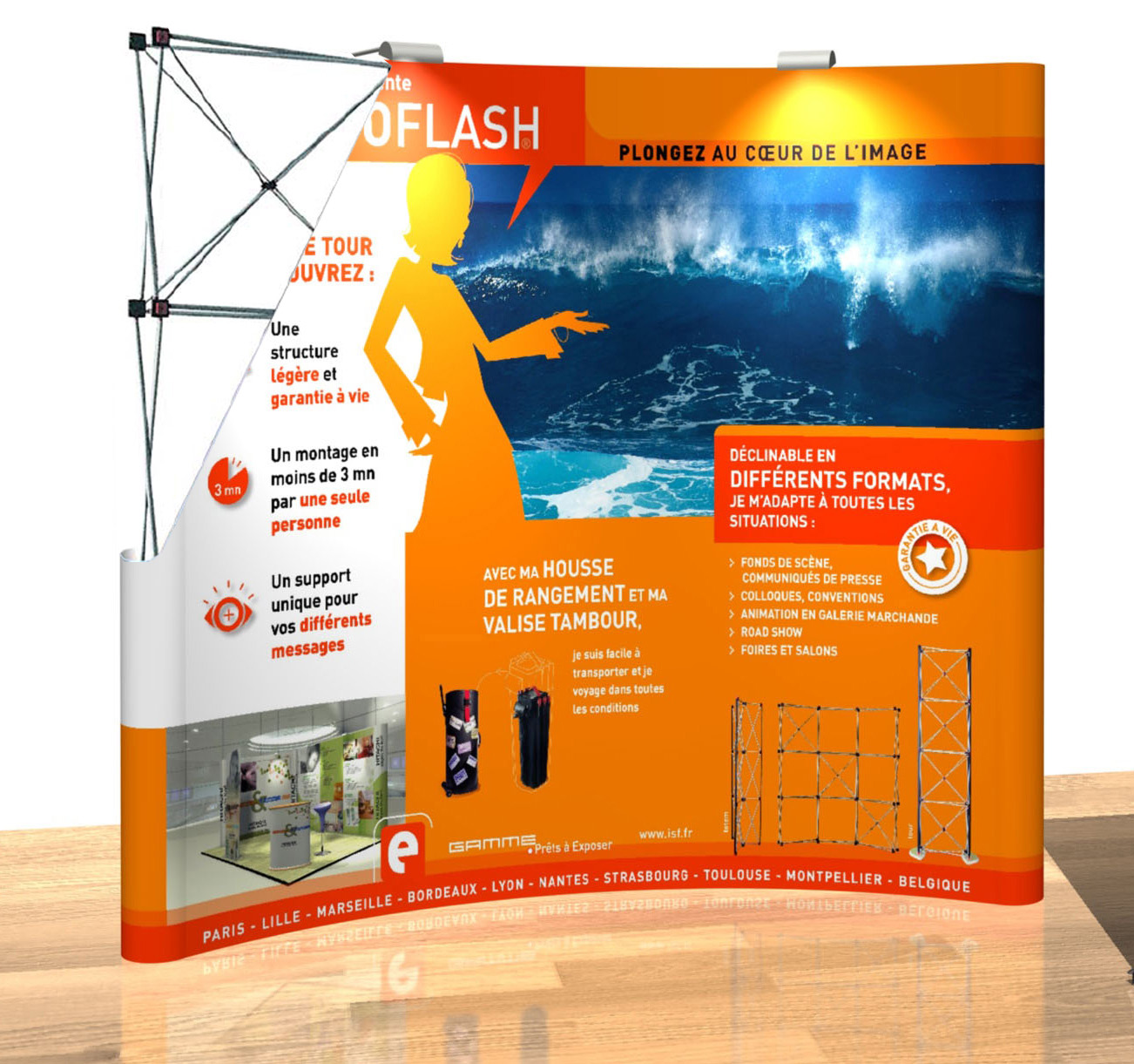 Stand pliable expoflash parabolique 4x3 ht 2,10m_0