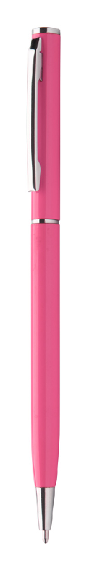Stylo à bille en aluminium - encre bleue - couleur fuchsia - 10g_0