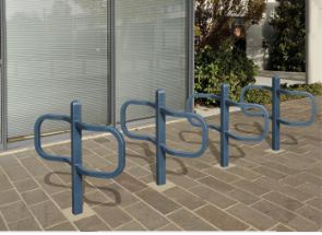 Supports et appuis pour vélos sur platine, parking vélos_0