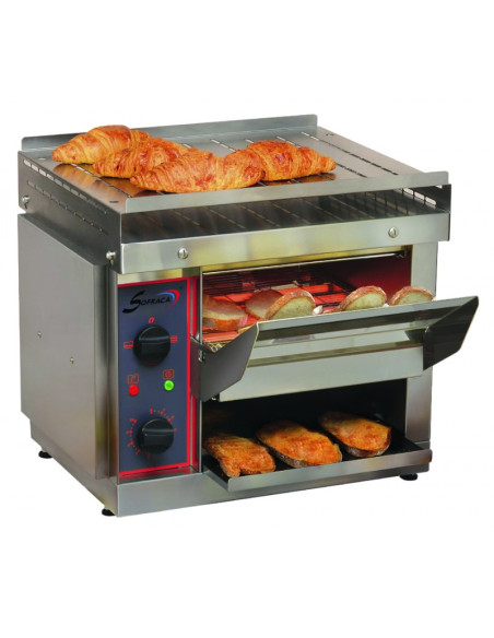 Toaster à convoyeur électrique à quartz SOFRACA - TR1Q_0