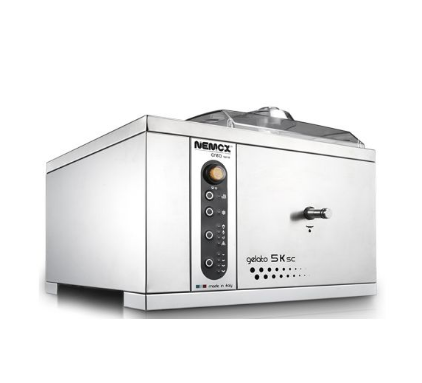 Turbine à glace Gelato Pro 5K Créa SC NEMOX - Acier inox - 5 kg/heure - 4 programmes - Fabriquée en Italie_0