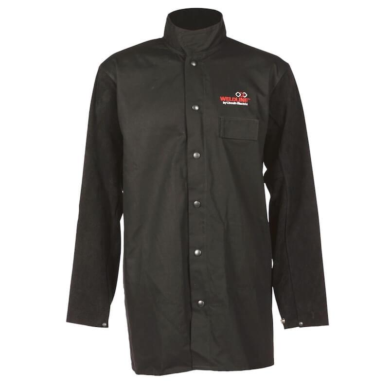 Veste de soudeur coton et manche en croûte de cuir Lincoln - M_0