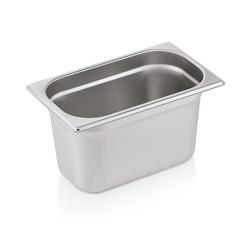 Bac GN 1/4 - inox 4 litres - h150mm - WAS Germany - multi-matériau 7014 150_0