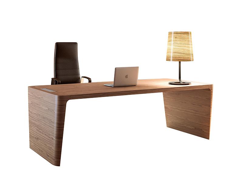 Bureau de direction X10 - moderne et élégant - Quadrifoglio - finitions en bois et multiples options_0