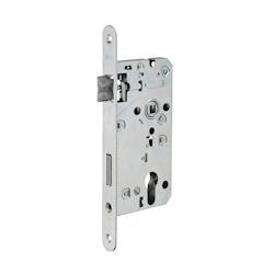 Boitier de serrure à encastrer à cylindre pour porte d'entrée, axe 50mm - THIRARD - gris 3150260936629_0