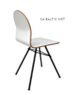 Chaise de restaurant Baltic M - assise standard - hauteur 82 cm - poids 4,2 kg_0
