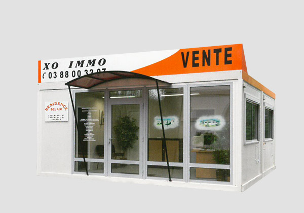 Constructions modulaires - bureau de vente_0