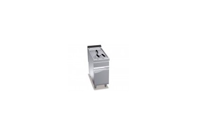 Friteuse à gaz 22 litres - 20 kW - Profondeur 900 mm - Sur meuble fermé_0