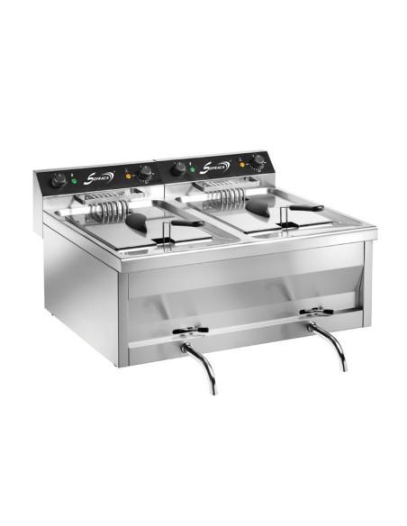 Friteuse SOFRACA électrique 2x9 Litres  Référence: 92994_0