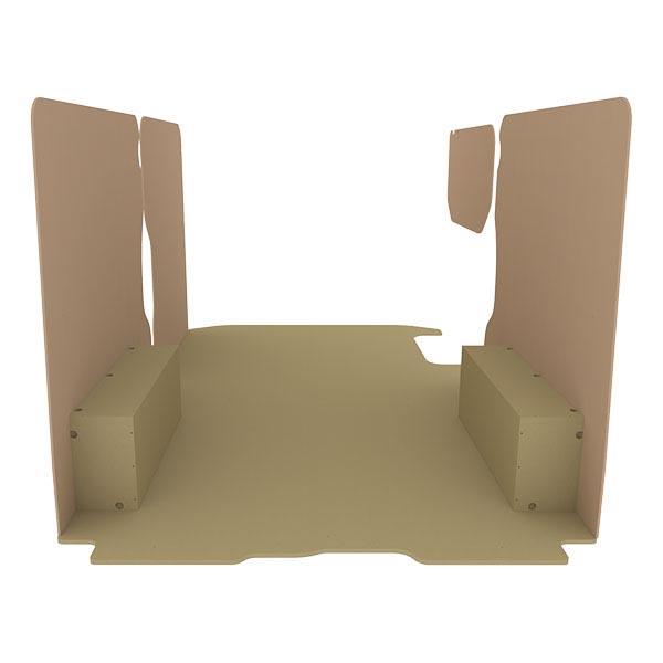 Habillage bois natural K2 aggloméré + MDF / Portes arrière incluses_0