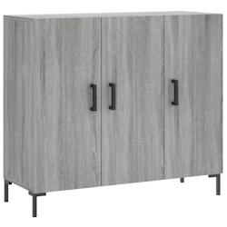 Helloshop26 - Buffet bahut commode armoire meuble de rangement organisateur cuisine salle de séjour salon sonoma 90 x 34 x 80 cm 02_0036548 - 3000212_0