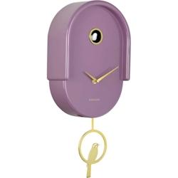 Horloge murale en ABS Tweet violet Karlsson - violet 8714302770548_0