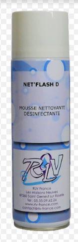 Mousse super dégraissante dégoudronnante solvantée - net flash +_0