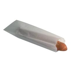 Packnwood FHC - Lot de 1 000 sacs sandwich papier blanc ingraissable - 100x40x340mm - Recyclable et micro-ondes_0