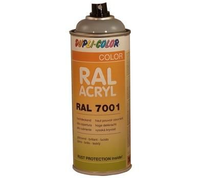 PEINTURE ACRYLIQUE BRILLANT RAL 7001 GRIS ARGENT