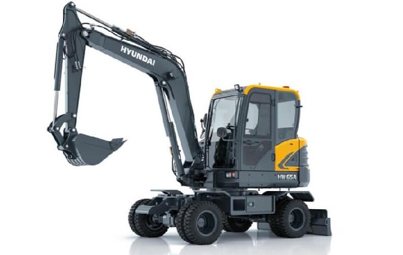 Pelle sur chenilles HYUNDAI HW65A - compacte et performante, moteur Hyundai Stage V_0