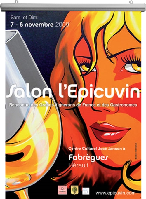 Porte affiche autobloquant_0