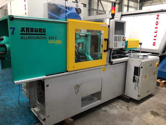 Micro presse à injection de plastique - Arburg 50T_0