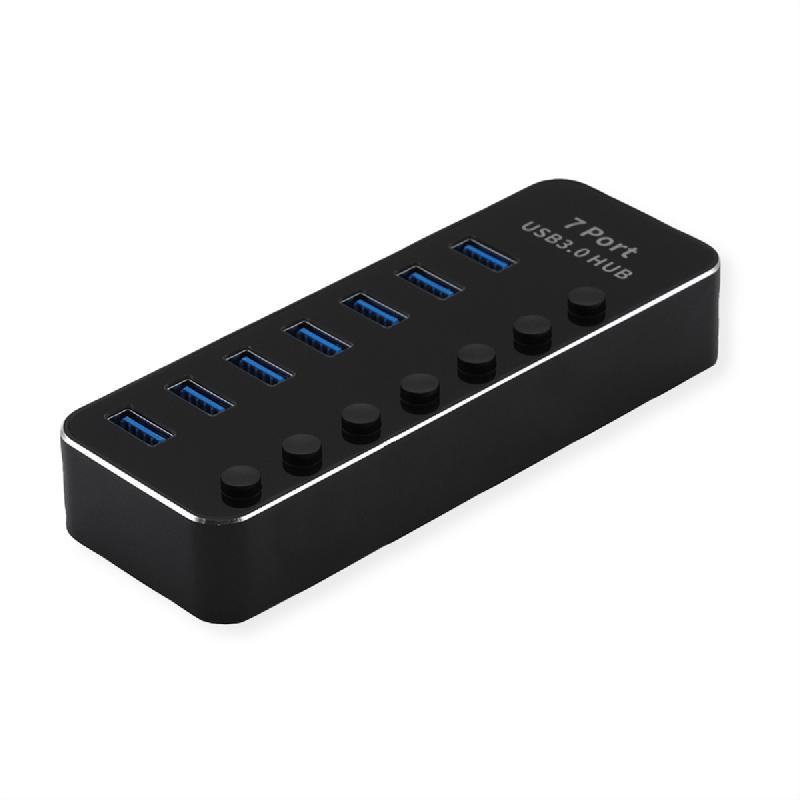 ROLINE Hub Notebook USB 3.2 Gen 1, 7 ports_0