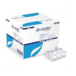 Serviettes de table intercalées - Pure cellulose - x40 - LUCART FRANCE SAS - blanc 7421123361206_0