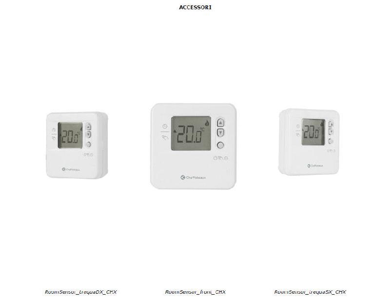 Sonde d'ambiance modulante - affichage digital - thermostat d'ambiance réf 3318597 - gamme Zone Control_0