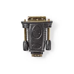 Adaptateur Hdmi® Vers Dvi  Dvi-d Mâle à 24 + 1 Broches - Hdmi Femelle  Noir Usage Non Intensif Nedis - 3665476887516_0