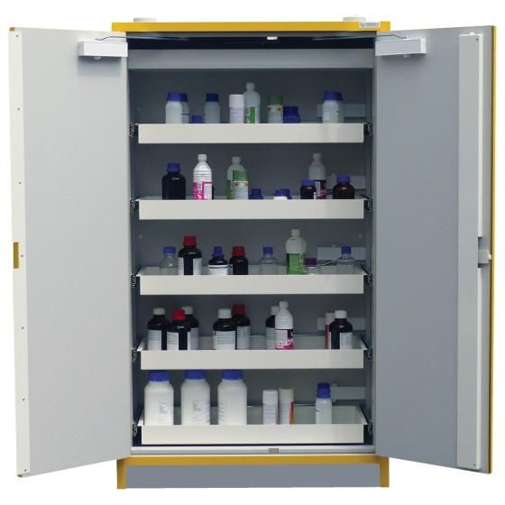 As302p5t - armoire de sécurité pour produits inflammables - delahaye - capacité 130 l_0