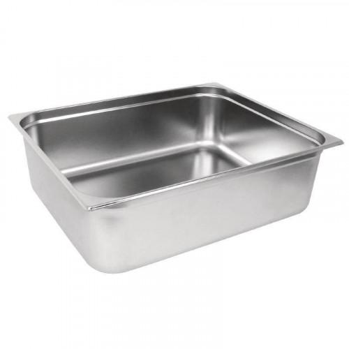 BAC GASTRONORM GN 2/1 HAUTEUR 200 MM EN INOX 18/0 VOGUE