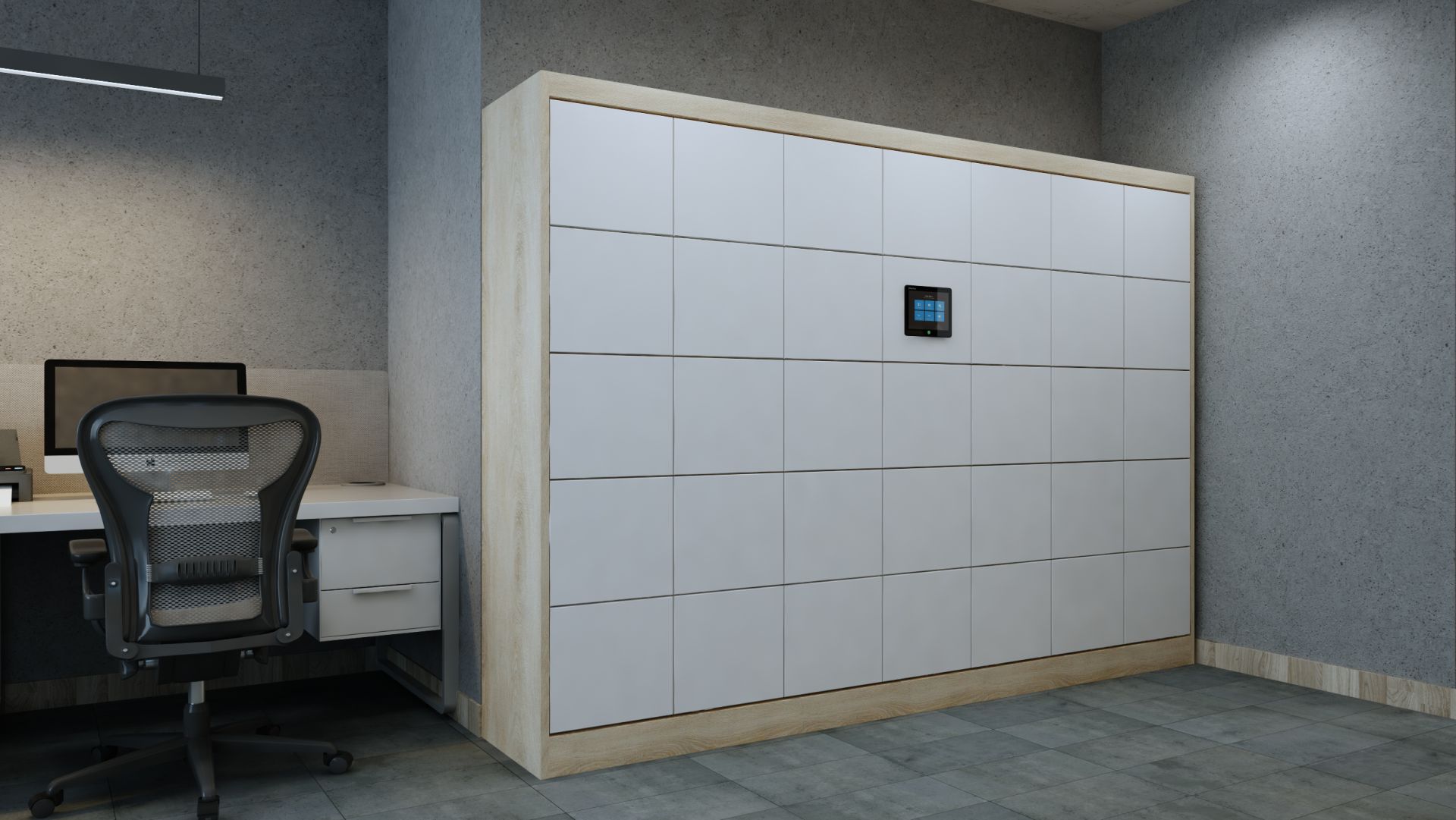 Casiers de rangement pour espace de travail_0