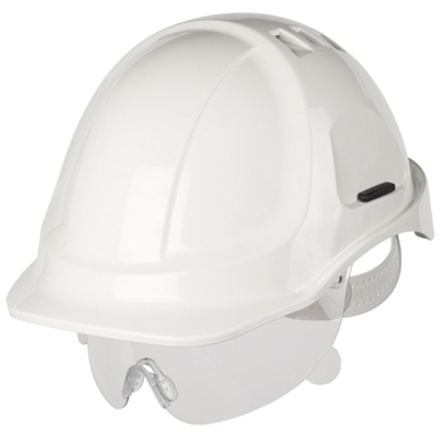 PROTECTOR - CASQUE DE CHANTIER STYLE 600 AVEC LUNETTES