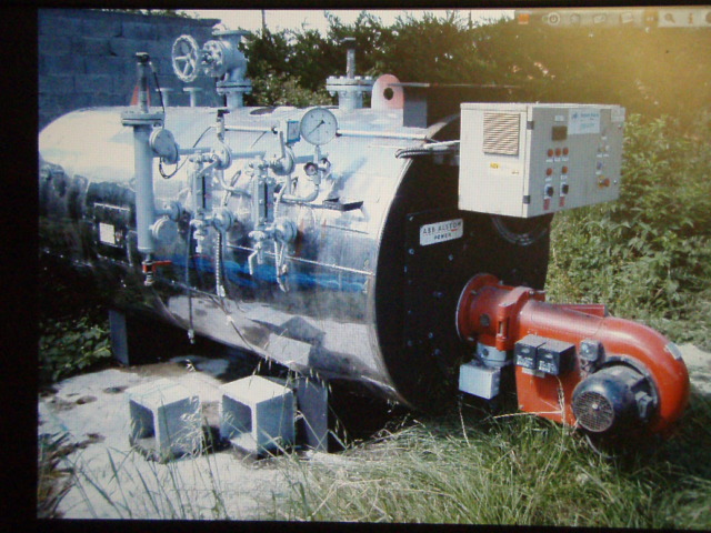 Chaudiere vapeur  1500 kg/h - 15 bar - gaz ou fioul_0