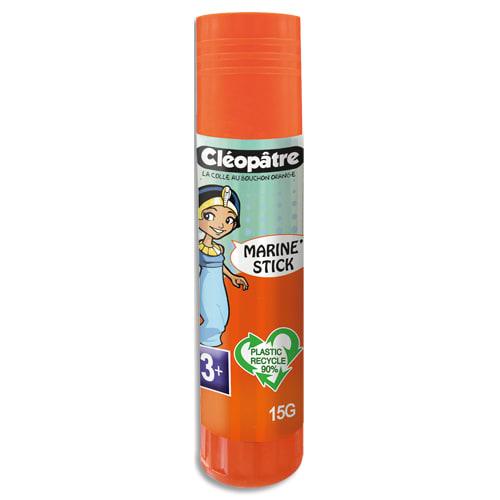 Cleopatre cléostick «marine stick», bleu translucide 15 gr dès 3 ans ''recycléo''_0