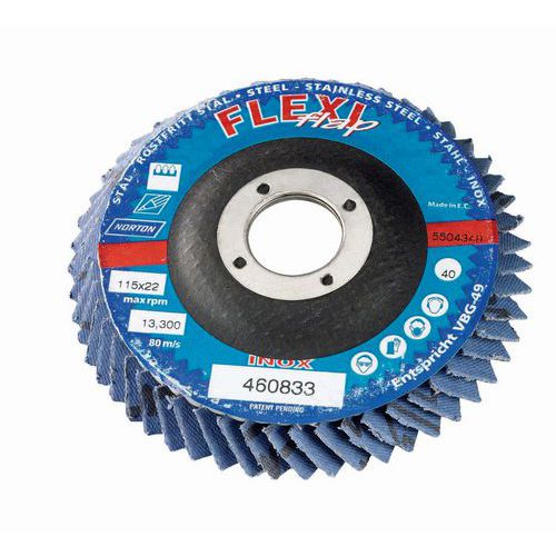 DISQUE A LAMELLES FLEXI D115 MM R 822 GR 40