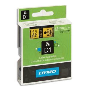 Dymo ruban d1 noir/jaune12mmx7m pour 1000/1000+/2000/3500/4500/5000/5519_0