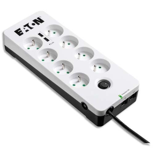 Eaton Parafoudre - Protection Box 6Tel@USB FR - 18 000 A, 525 Joules, 2500 W_0
