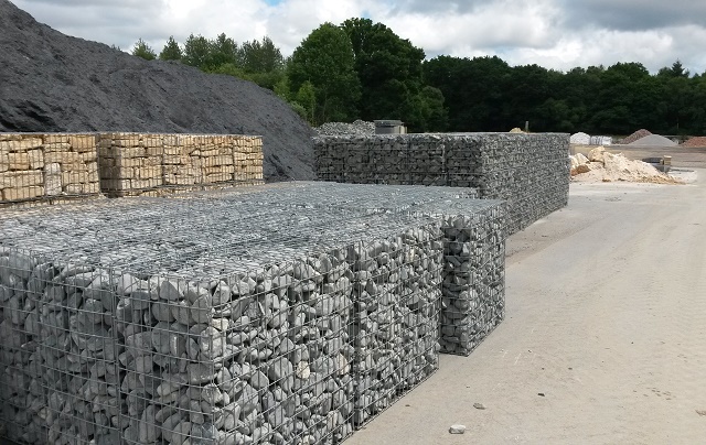 Gabion pré-remplis - panneaux treillis électro-soudés - fil en zing alu - plusieurs diamètres disponibles_0