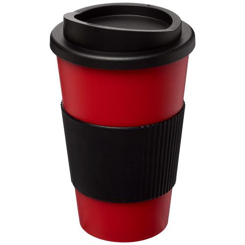 Gobelet isolant Americano® 350 ml - bandeau antidérapant en silicone - double paroi - modèle 21000216_0