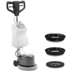 Helloshop26 - Autolaveuse auto laveuse machine entretien sol professionnelle 33 cm argenté 14_0008244 - 3000221002750_0