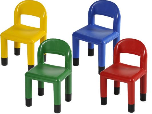 LOT DE 4 CHAISES NIDO