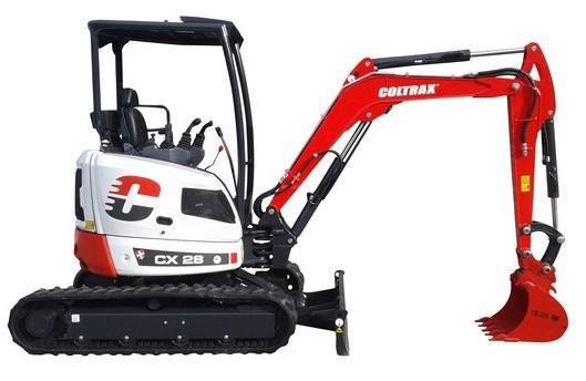 Mini-pelles Coltrax CX 28 - Compacte et performante_0