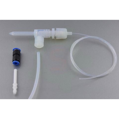Nébuliseur en PFA C700d-Flow - tolérance aux sels 25% - optimisé pour 0,6 l/min - aspiration par effet venturi 0,7-1,2 ml/min - livré avec 80 cm de ligne échantillon sans volume mort_0