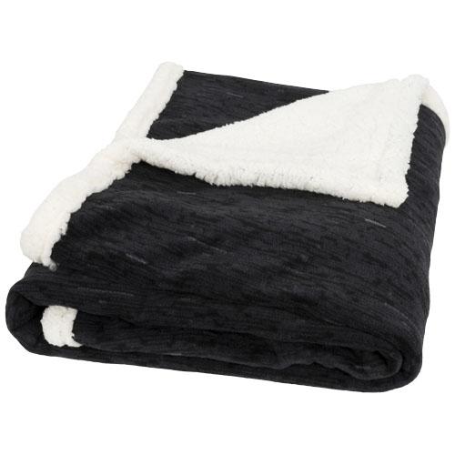 Plaid polaire chiné Sam - Field & Co.® - 200 g/m² avec dos Sherpa 180 g/m²_0